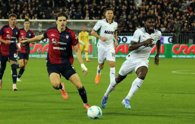 Cagliari vs Sassuolo (00:30 – 31/10) | Xem lại trận đấu
